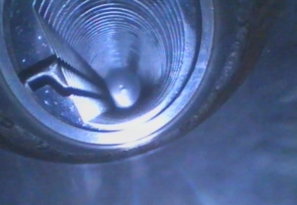 interior de tubería